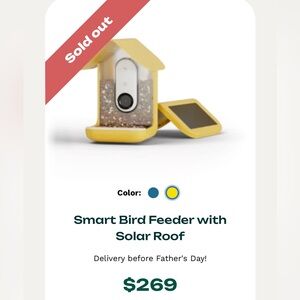 Birdbuddy Smart Bird Feeder